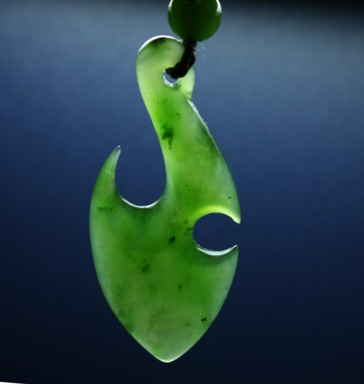 Hook Jade Pendant
